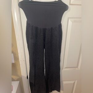 A Pea in the Pod Black Wide Leg Pants